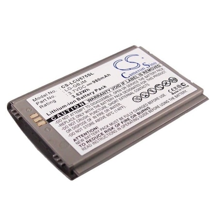 Bsc Preferred LG CU575 Trax cu575 TU575 Mobile Phone Replacement Battery CS-LCU575SL.3